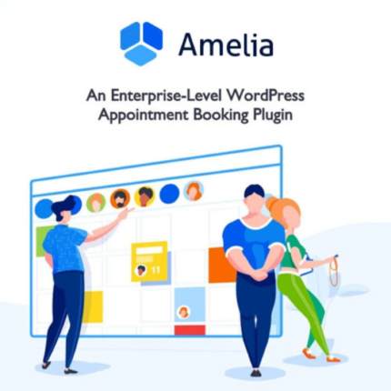 Amelia Premium – Enterprise-Level Appointment Booking WordPress Plugin (Lifetime Updates and all features unlocked)